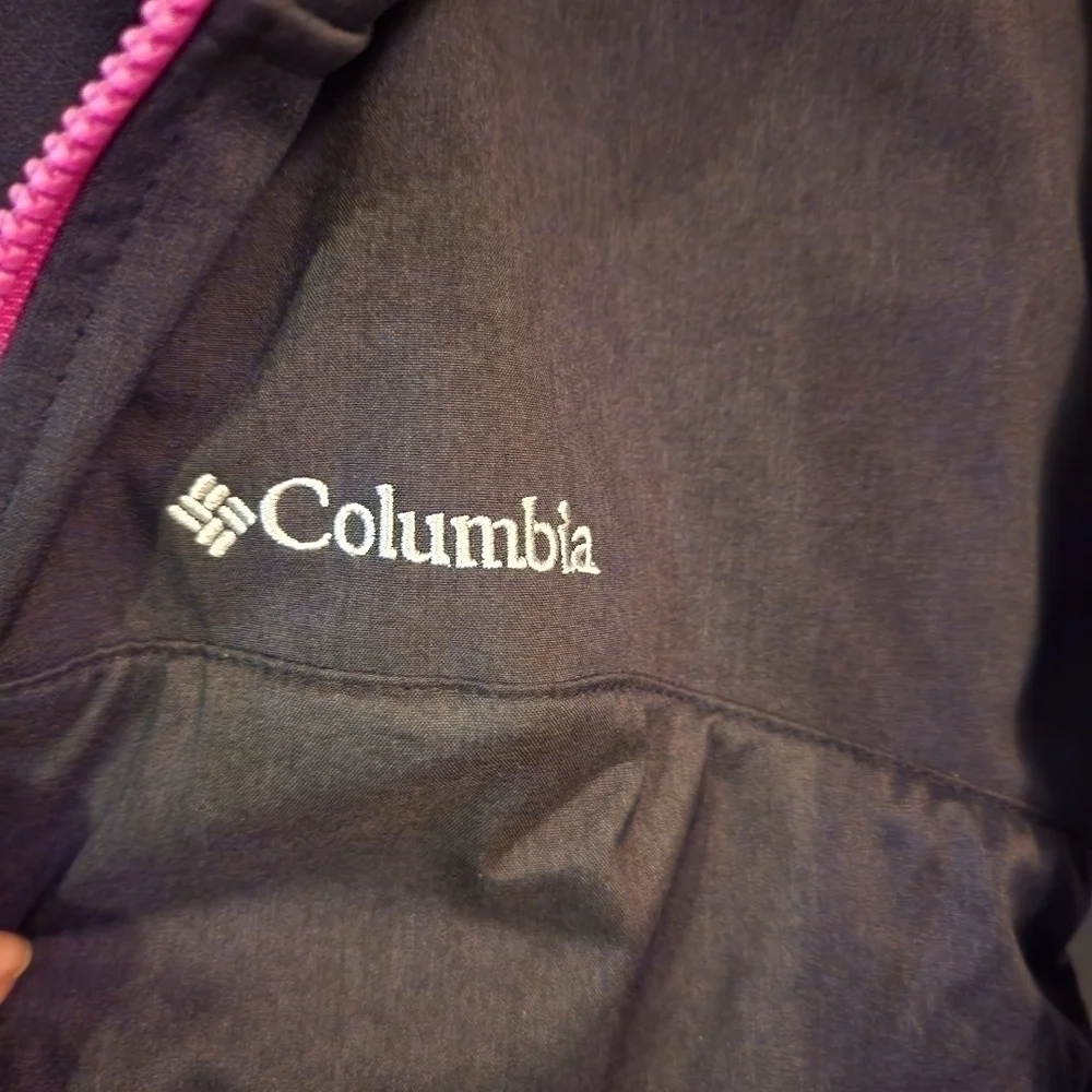 Columbia Girls Sz L(14/16) Take a Hike Softshell Jacket Full Zip